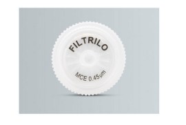 Filtro De Seringa Em MCE (Ésteres De Celulose Mistos) Hidrofílico - 0,45 Um X 25 Mm - 100 Unid - Filtrilo
